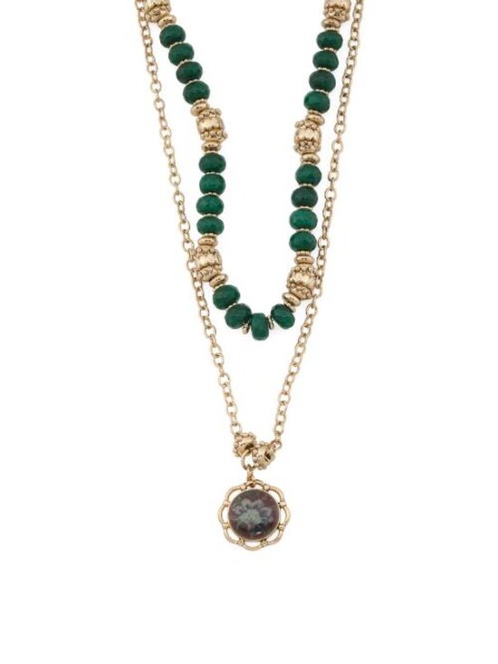 Patricia Nash Jewelry - PATRICIA NASH European Floral Tapestry Modular Necklace
